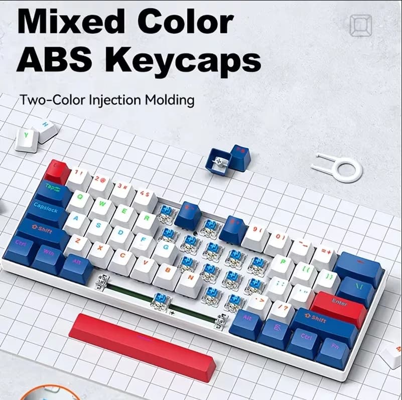 Clavier mécanique filaire T60, câble détachable